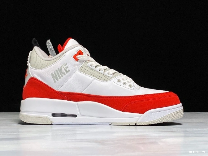 Cheap Retro White Jordan Red Tinker 3 University CJ0939-100 Air 0809